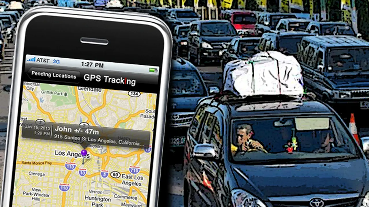 Ilustrasi GPS untuk mudik