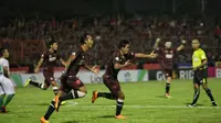 PSM Makassar menekuk Persebaya 1-0 di Stadion Andi Mattalatta Mattoangin pada lanjutan Liga 1 2018, Sabtu (9/6/2018). (Bola.com/Abdi Satria)