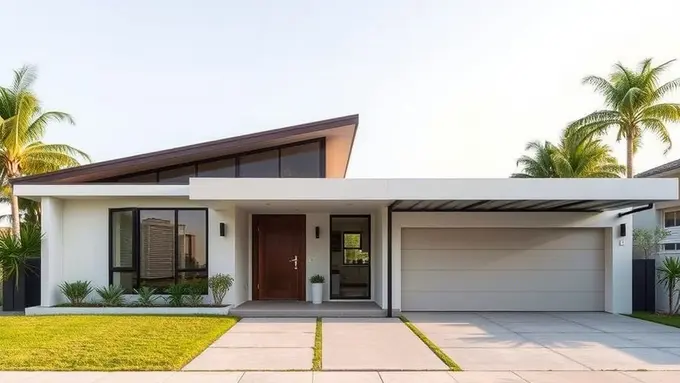 Bentuk Rumah Minimalis ada Garasi