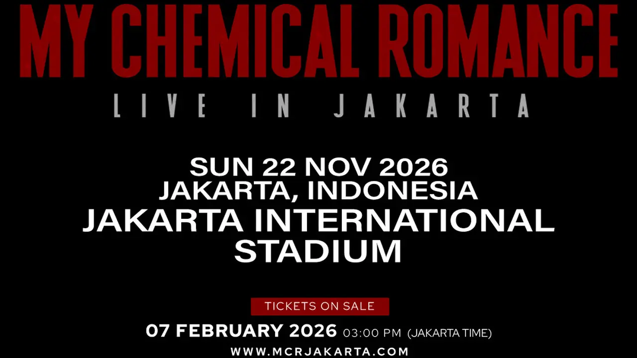 Konser My Chemical Romance Jakarta
