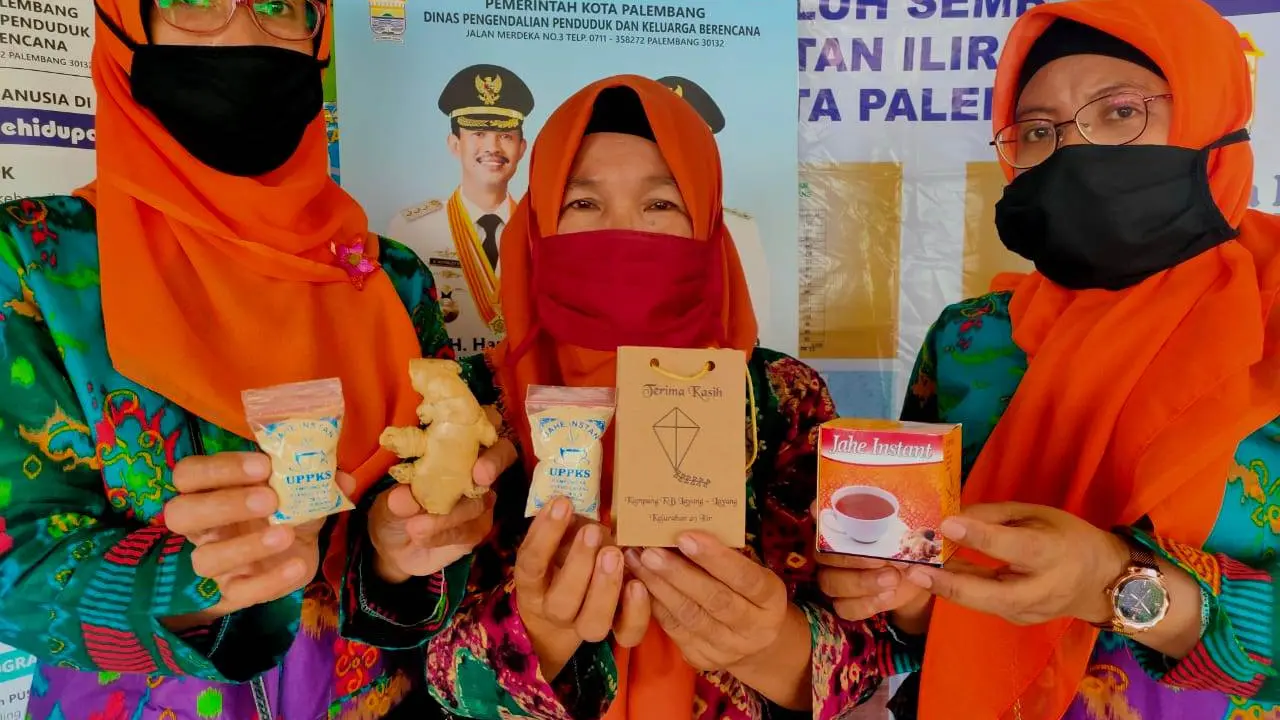 IRT di Palembang Kembangkan Bisnis Rumahan Jahe Saat Pandemi Covid-19