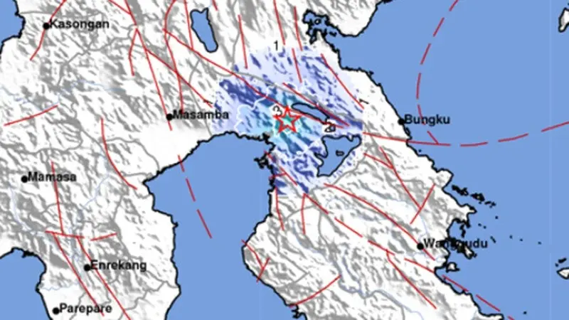 Gempa Luwu Timur