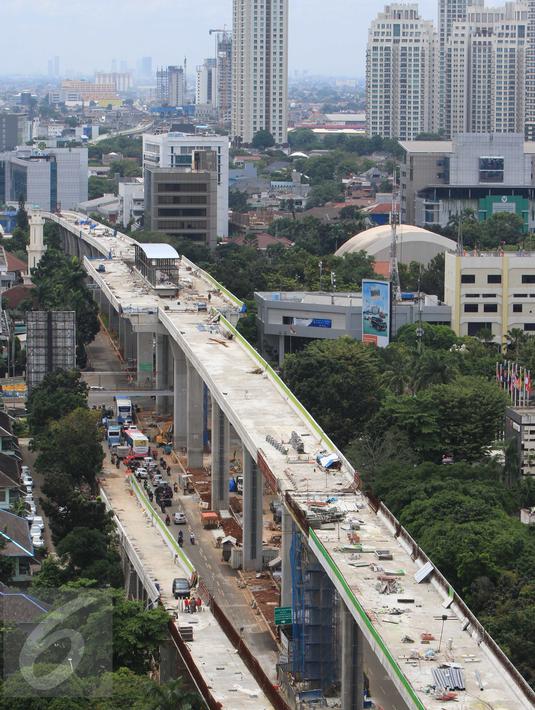 Pihak swasta akan dilibatkan pemerintah dalam pembangunan insfrastruktur, Jakarta, Rabu (16/11). Hal ini disebabkan besarnya porsi belanja infrastruktur yang terus naik setiap tahun. (Liputan6.com/Angga Yuniar)