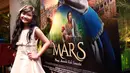 Chelsea Riansy hadir dalam konferensi pers Launcing Trailer, Poster, dan Soundtrack Film Mars, XXI Epicentrum Kuningan, Jakarta Selatan, Rabu (6/4/2016) malam. (Adrian Putra/Bintang.com)