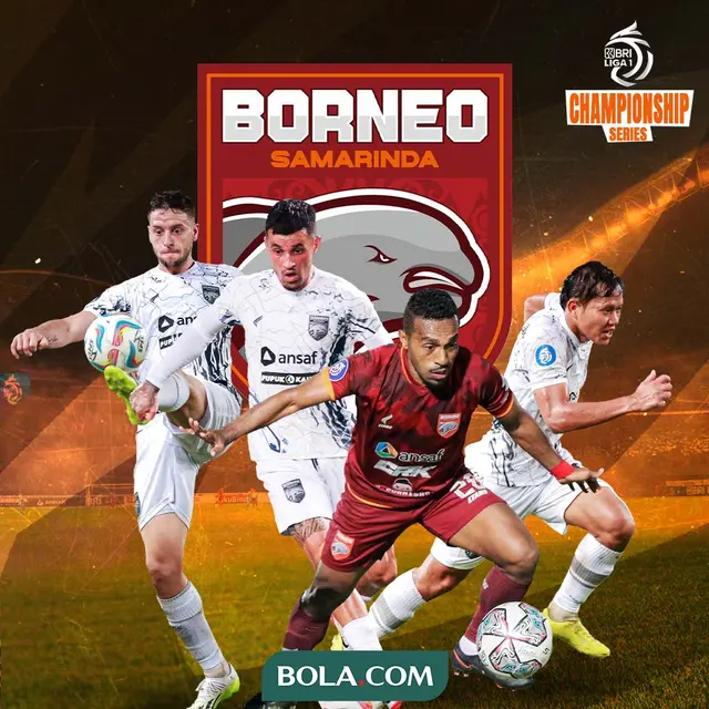 Borneo FC - Ilustrasi Borneo FC Nuansa Championship Series BRI Liga 1