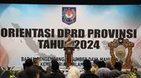 Pembukaan Orientasi bagi Anggota DPRD Provinsi Tahun 2024 di Hotel Mercure Ancol, Jakarta, Selasa (3/9/2024).