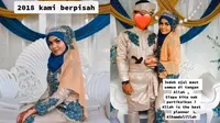 Viral Kisah Wanita Menikah 2 Kali dengan Pria yang Sama, Bukti Jodoh Tidak Kemana (Sumber: TikTok/@faraazimie12)