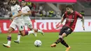 Menjamu Cagliari, Rossoneri mampu menang dengan skor 5-1. (AP Photo/Antonio Calanni)