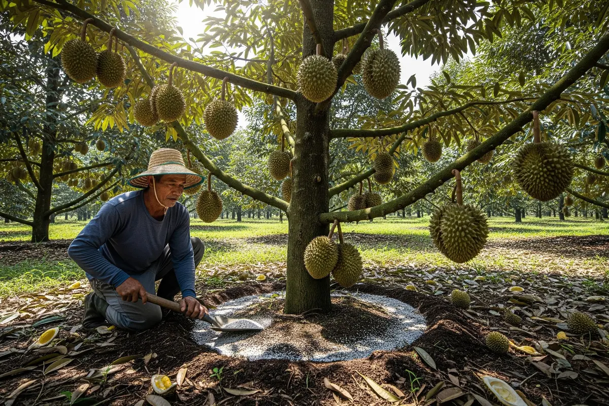 Pemupukan Durian