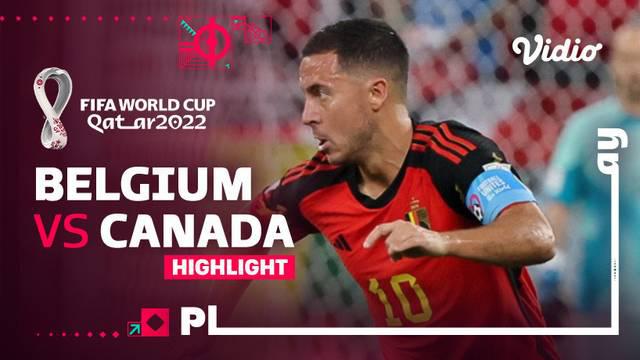 Berita video highlights pertandingan Grup F Piala Dunia 2022, antara Belgia melawan Kanada, Kamis (24/11/22).