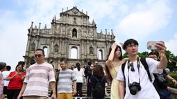 China telah memulai liburan terpanjang tahun ini. (Peter PARKS/AFP)