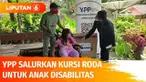 Yayasan Pundi Amal Peduli Kasih (YPP SCTV-Indosiar) memberikan satu buah kursi roda pada Karina, anak usia 9 tahun di Kabupaten Pandeglang yang tak bisa berjalan karena mengidap spina bifida. Karina mengatakan dirinya akan semangat untuk sekolah.
