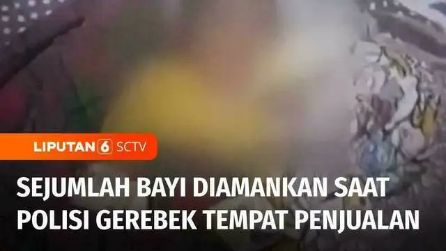 Polisi dari Polsek Tambora, Jakarta Barat, menggerebek sejumlah tempat yang diduga jadi tempat penjualan bayi di Karawang dan Bandung, Jawa Barat. Polisi mengamankan sejumlah bayi yang diduga hendak diperjualbelikan.