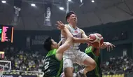 Duel Satria Muda Pertamina Bandung vs Bogor Hornbills di semifinal IBL 2026. (Bola.com/Erwin Snaz)