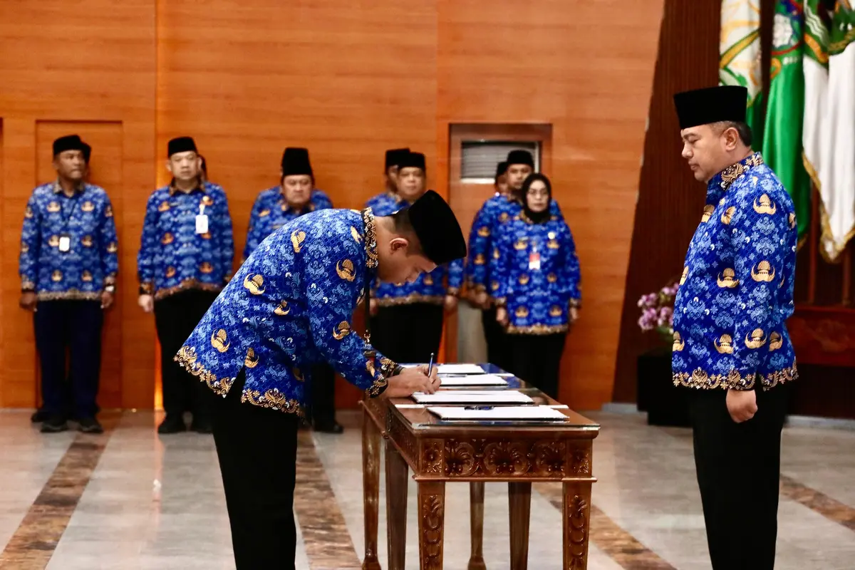 Lantik 1.256 PPPK dan 47 Pejabat Fungsional, Sekjen Kemendagri Ingatkan Pentingnya Budaya Tanggung Jawab