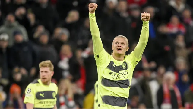 Foto: Jinakkan Bayern Munchen, Manchester City Melaju ke Semifinal Liga Champions