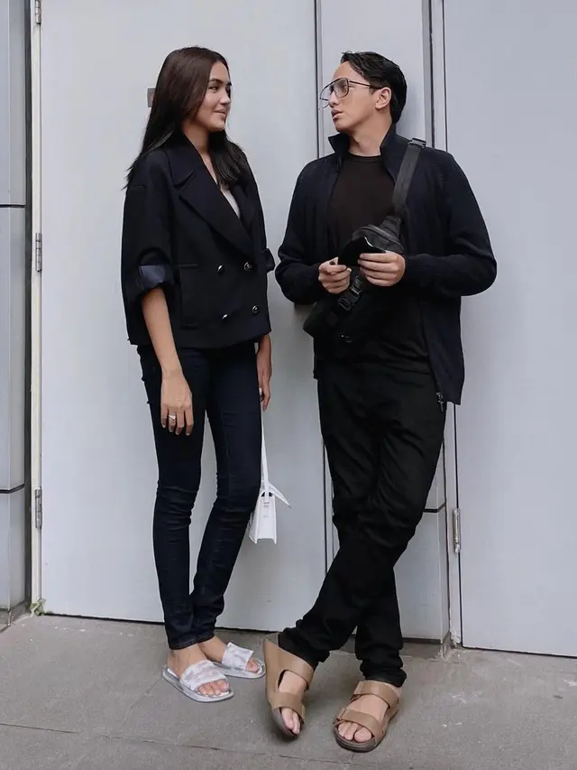 [Fimela] Ge Pamungkas dan Anastasia Herzigova