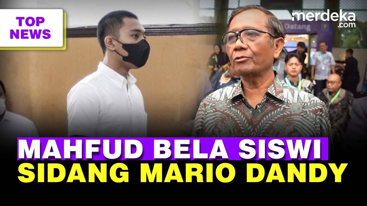 TOP NEWS: Siswi SMP Jambi Dibela Mahfud | Ayah David Tatap Tajam Mario Dandy