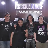 Preskon Hammersonic 2018 (Foto: Fikri Alfi Rosyadi/KapanLagi.com)