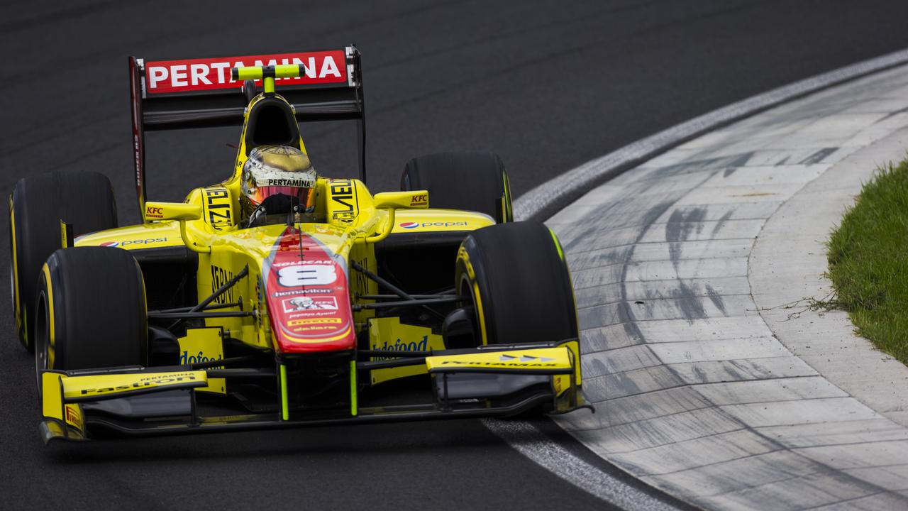 Pembalap Pertamina Campos Racing Sean Gelael (GP2 Media Service)