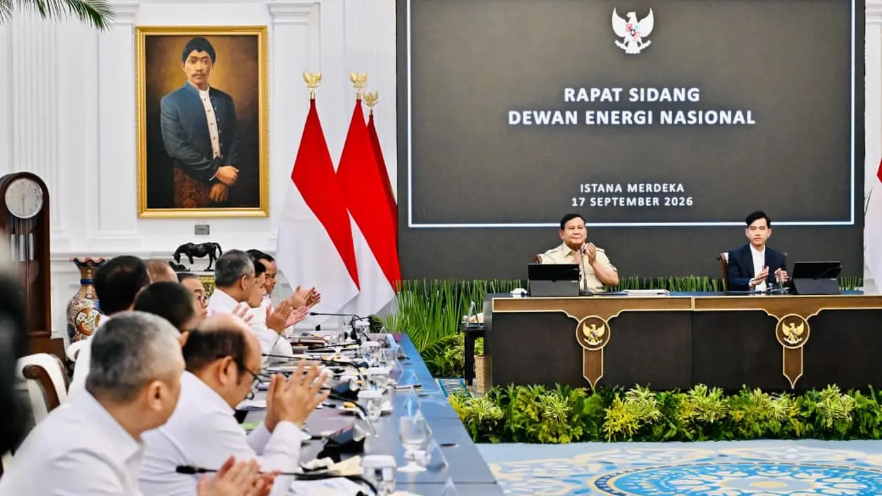 Presiden Prabowo Pimpin Sidang Paripurna DEN, Instruksikan Persiapan E50 untuk Perkuat Kemandirian Energi. Dok presidenri.go.id