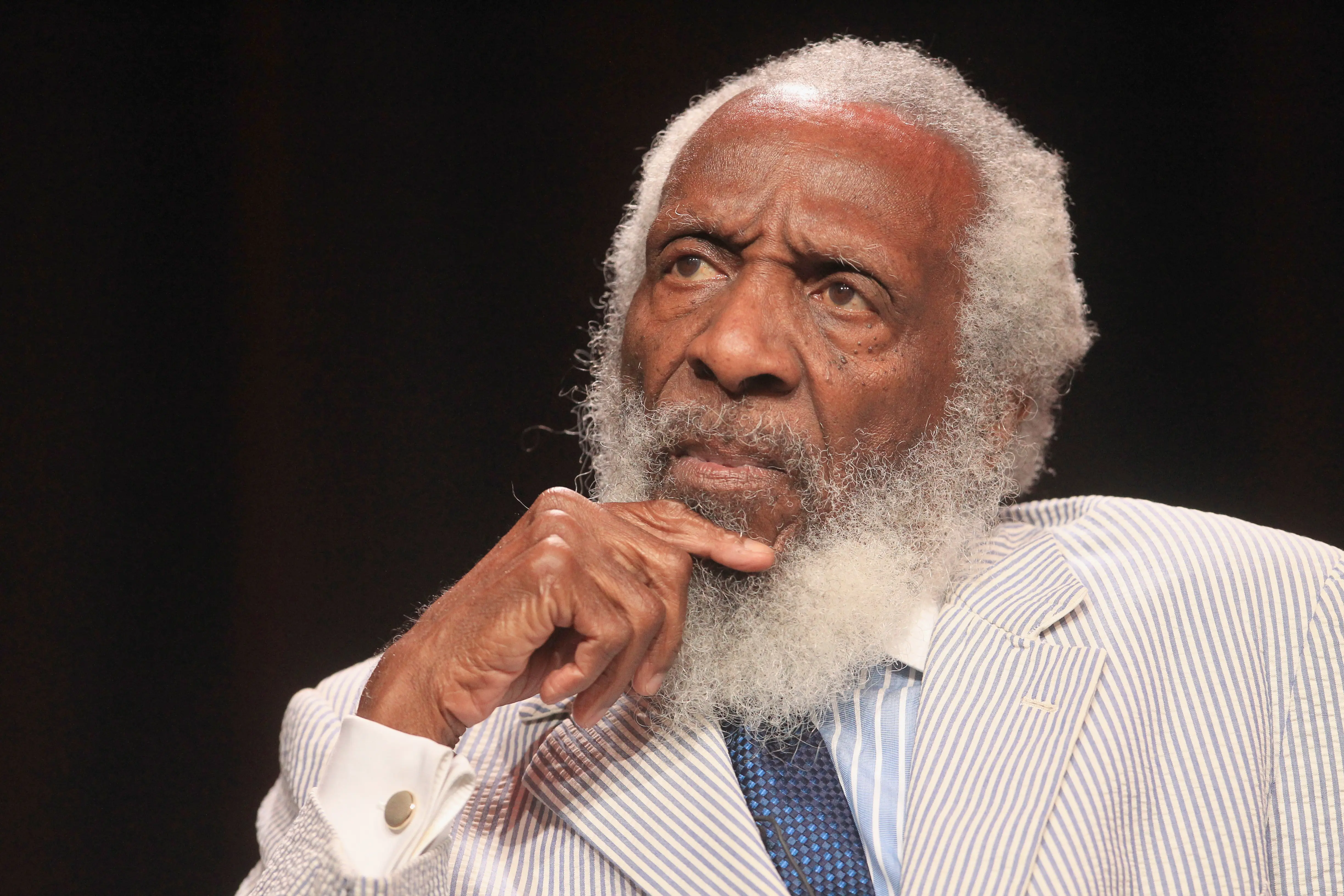 Dick Gregory. (AFP/Frederick M. Brown/GETTY IMAGES NORTH AMERICA)