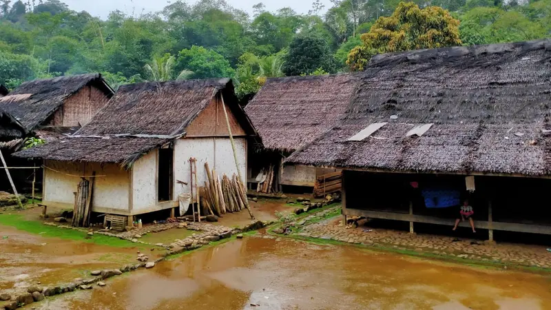 Ada Gulali 'Squid Game' ala Suku Baduy