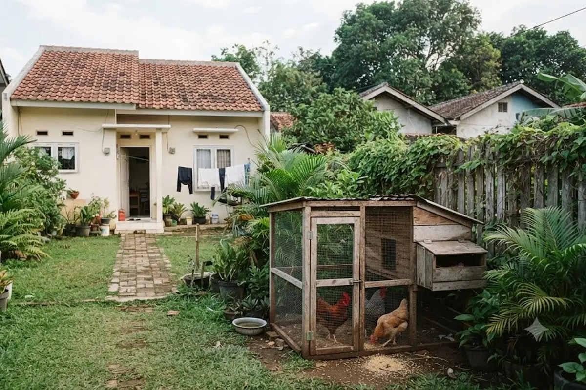 Ukuran Ideal Kandang Ayam