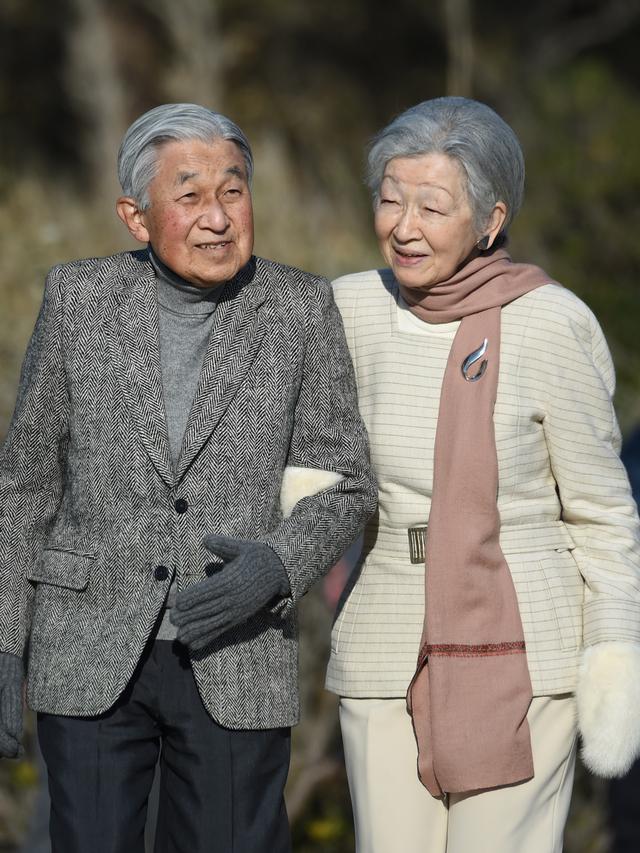Kaisar Jepang Akihito dan Permaisuri Michiko