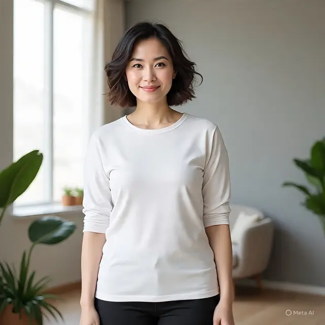 Model Rambut Pendek Wanita Sebahu Kelihatan Tirus