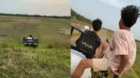 Video kocak yang perlihatkan bahwa kameramen selalu selamat (sumber: Twitter/FunnyVideosID)