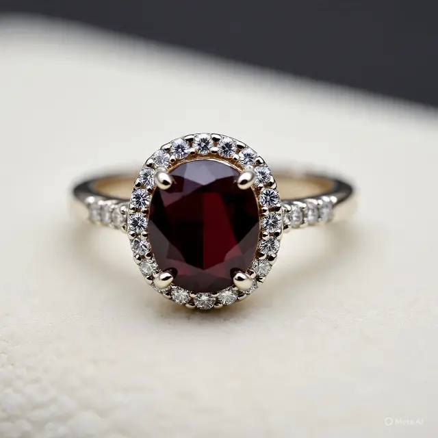 Model Cincin Emas Batu Permata untuk Wanita