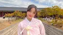 Fuji An pakai Hanbok [Instagram/fuji_an]