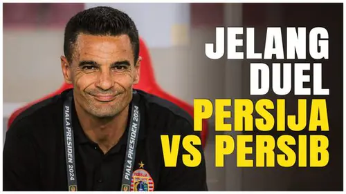 VIDEO: Komentar Carlos Pena Jelang Duel Sengit Persija Jakarta Vs Persib Bandung