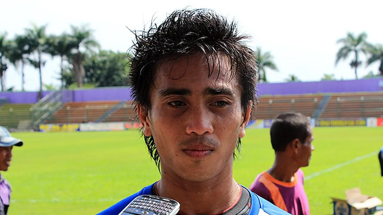 Pemain Persib Bandung Muhammad Taufiq