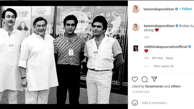 Unggahan Kareena Kapoor. (Instagram/ kareenakapoorkhan)