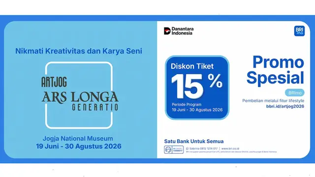 Nikmati Diskon Tiket ARTJOG 2026 hingga 15 Persen