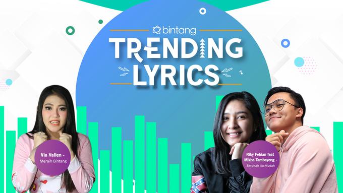 Bintang Trending Lyrics: Via Vallen, Rizky Febian feat ...