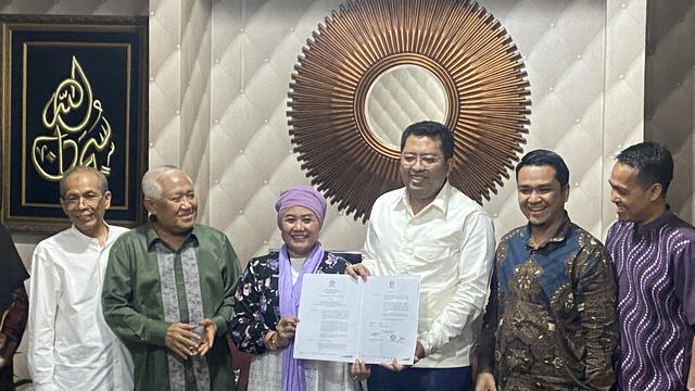 Eks Ketum PP Muhammadiyah, Din Syamsuddin menyatakan dukungannya untuk Luluk Nur Hamidah- Lukmanul Hakim