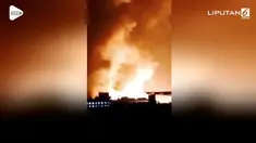 Sebuah pabrik kimia meledak di China. Kejadian nahas ini menelan 22 korban tewas.