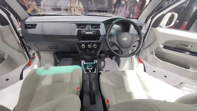 Mobil Listrik Esemka Bima di Pameran IIMS 2023 (Septian/Liputan6.com)