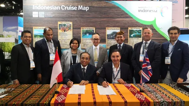 Kemenpar Tawarkan 14 Pelabuhan Cruise Ship di Seatrade Cruise Global USA