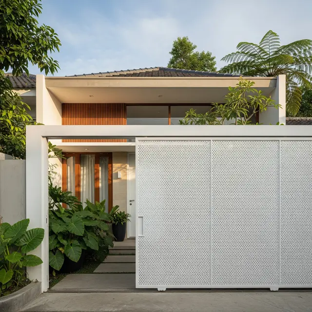 9 Model Pagar Besi Dorong Rumah Minimalis, Solusi Estetis dan Fungsional