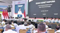 Sidang Kabinet di Istana, Gus Ipul Laporkan 2 Tahun Capaian Kemensos