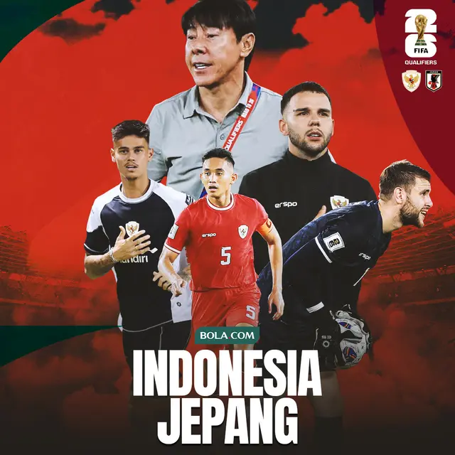 Timnas Indonesia - Deretan fakta unik berkaitan dengan duel Indonesia Vs Jepang