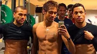 Aksi Narsis Tiga Punggawa Barca 