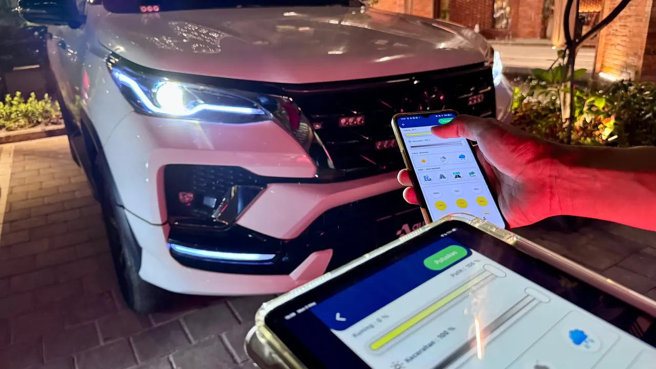 Autovision Hadirkan Lampu Canggih Dakar Carbon RSi (ist)