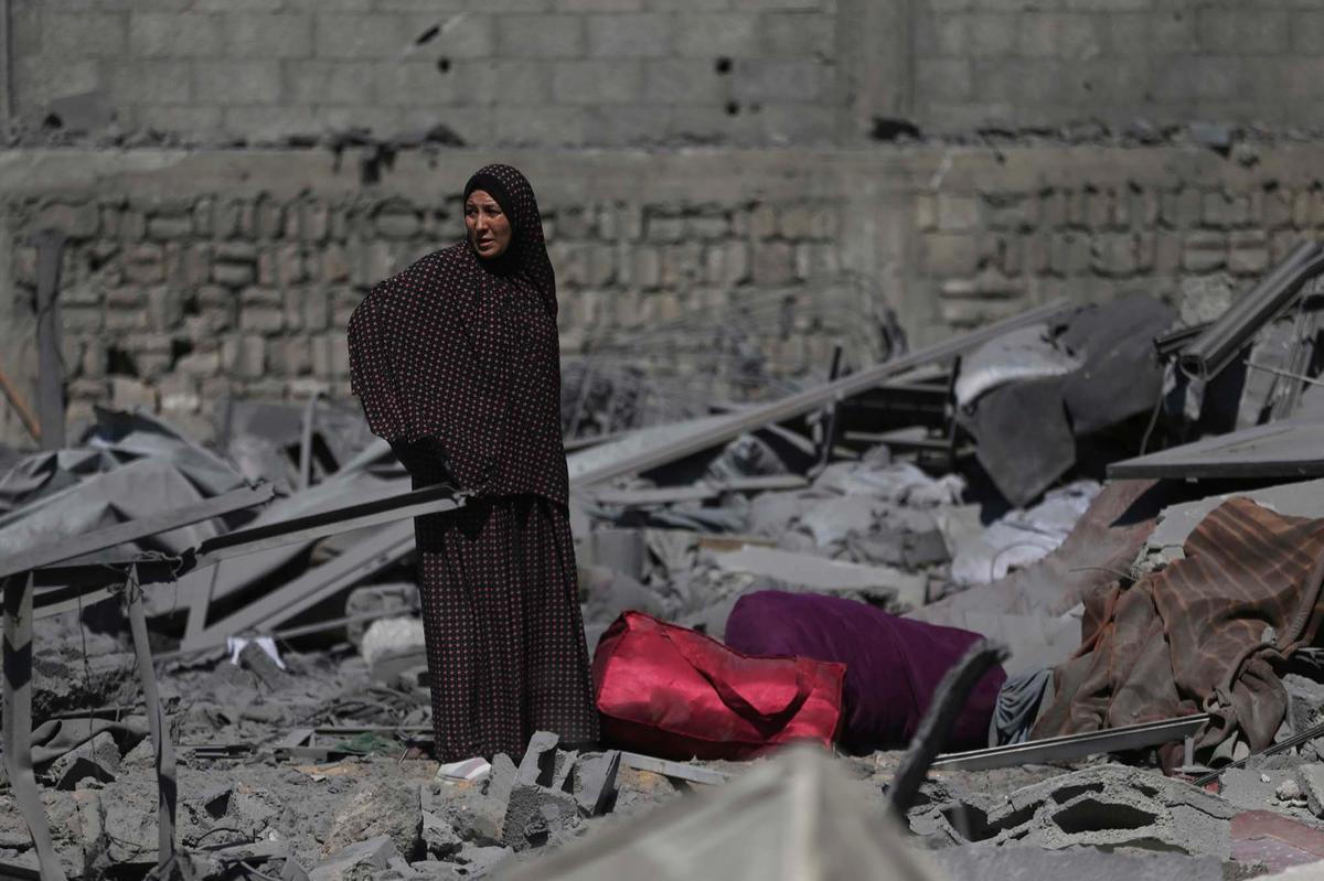 FOTO: Detik-detik Rudal Israel Hantam Gedung Bertingkat di Gaza, Warga Tetap Bertahan di Tengah Gempuran