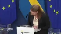 Baru Terpilih Jadi Menteri Kesehatan Swedia, Elisabet Lann Pingsan di Konferensi Pers Perdana