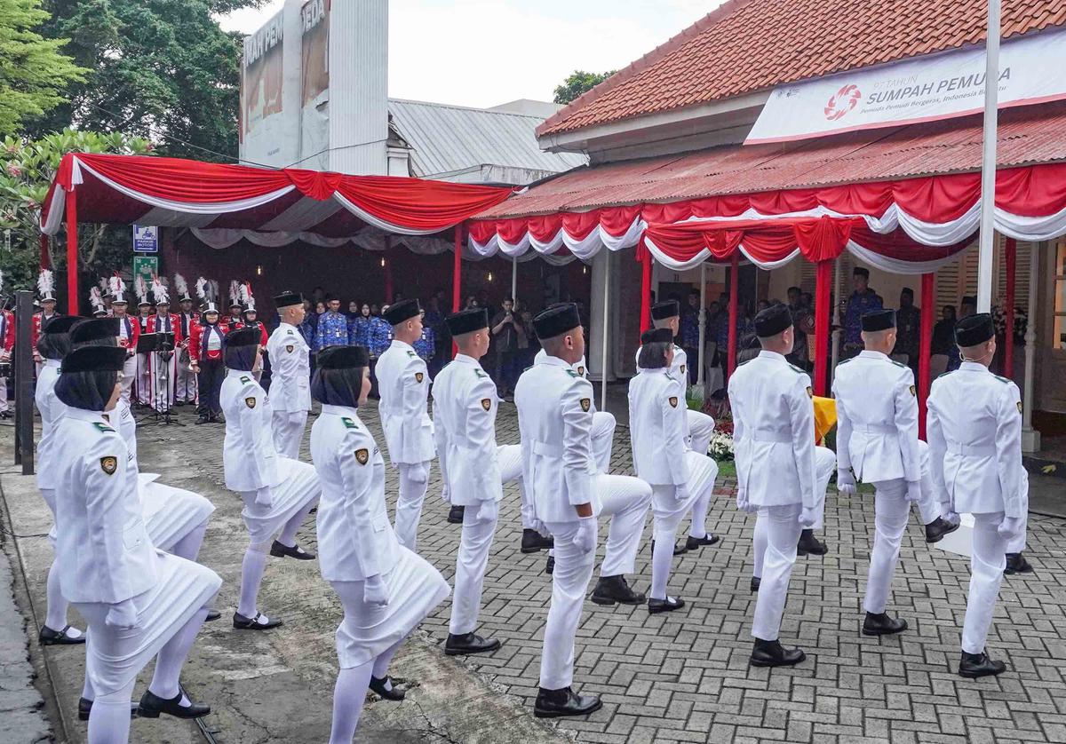 FOTO: Semangat Persatuan Bergema di Museum Sumpah Pemuda, Menandai 97 Tahun Ikrar Pemuda Indonesia